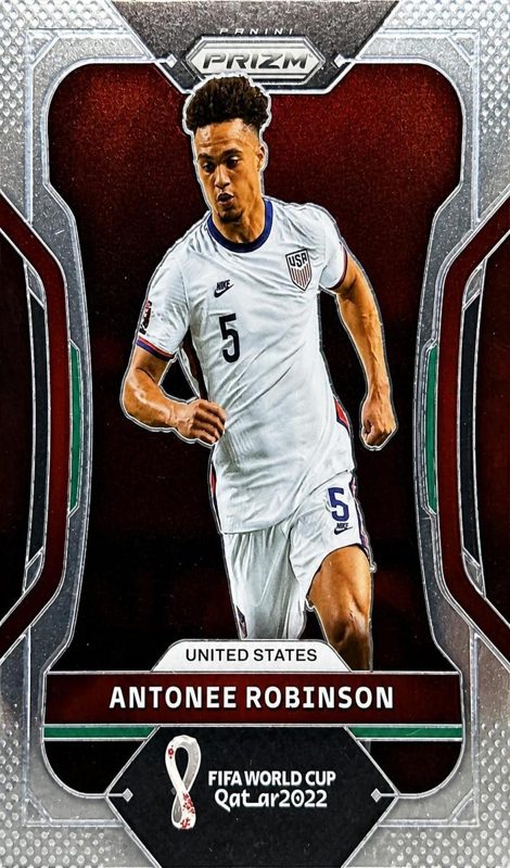 Antonee Robinson, 2022 Panini Prizm FIFA World Cup Qatar Soccer