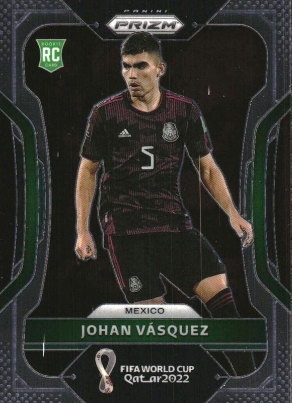 Johan Vasquez, 2022 Panini Prizm FIFA World Cup Qatar Soccer