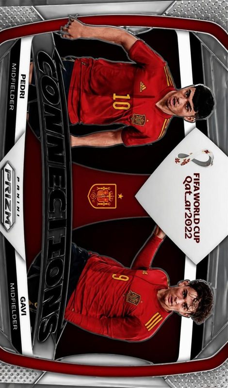 Pedri, 2022 Panini Prizm FIFA World Cup Qatar Soccer