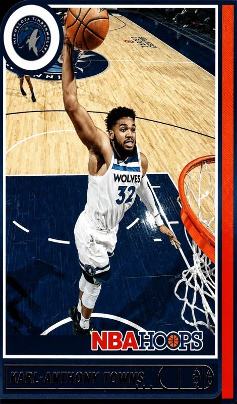 Karl-Anthony Towns, 2021 Panini Hoops Basketball