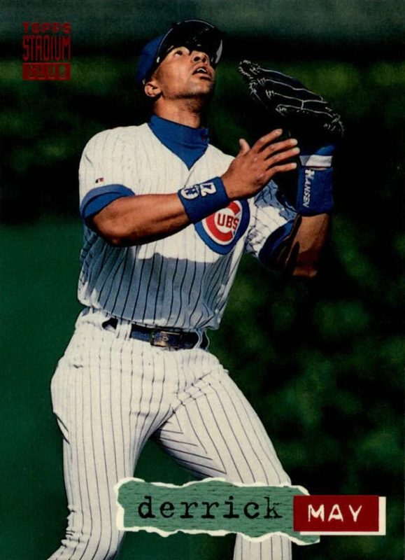Derrick May, 1994 Topps Stadium Club Baseball
