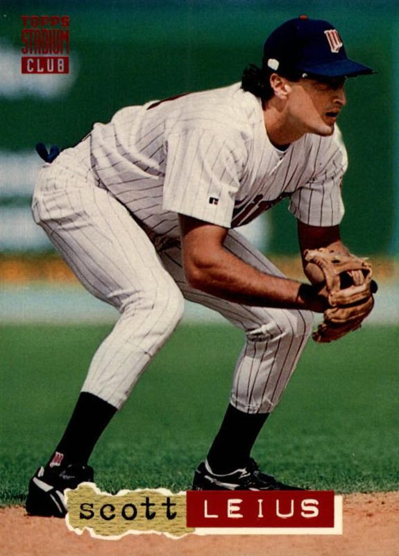 Scott Leius, 1994 Topps Stadium Club Baseball
