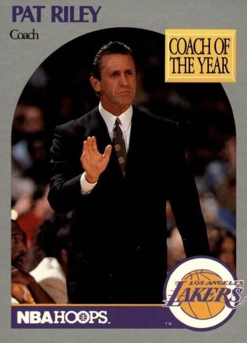 Pat Riley, 1990 Hoops Basketball
