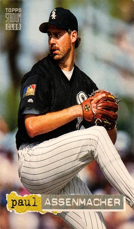 Paul Assenmacher, 1994 Topps Stadium Club Baseball
