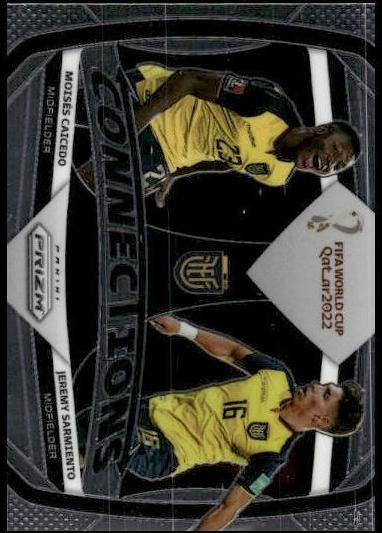 Moises Caicedo, 2022 Panini Prizm FIFA World Cup Qatar Soccer