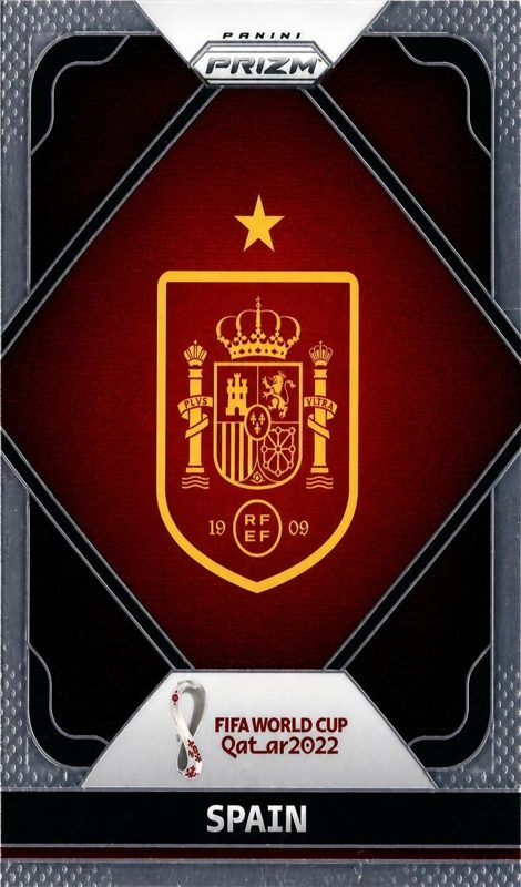 Spain, 2022 Panini Prizm FIFA World Cup Qatar Soccer