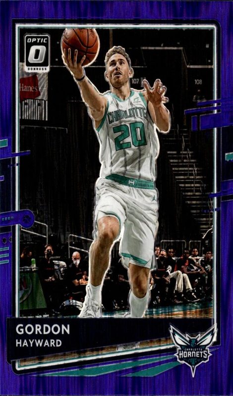 Gordon Hayward, 2020 Donruss Optic Basketball