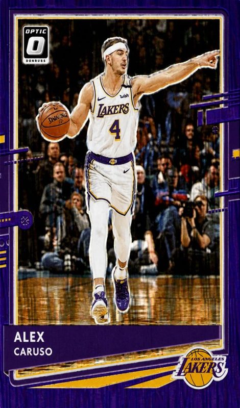 Alex Caruso, 2020 Donruss Optic Basketball