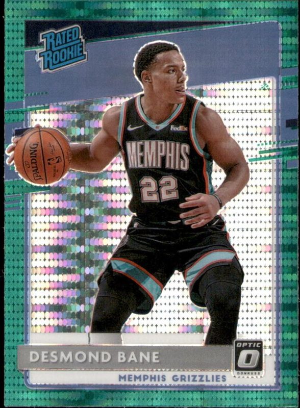 Desmond Bane, 2020 Donruss Optic Basketball