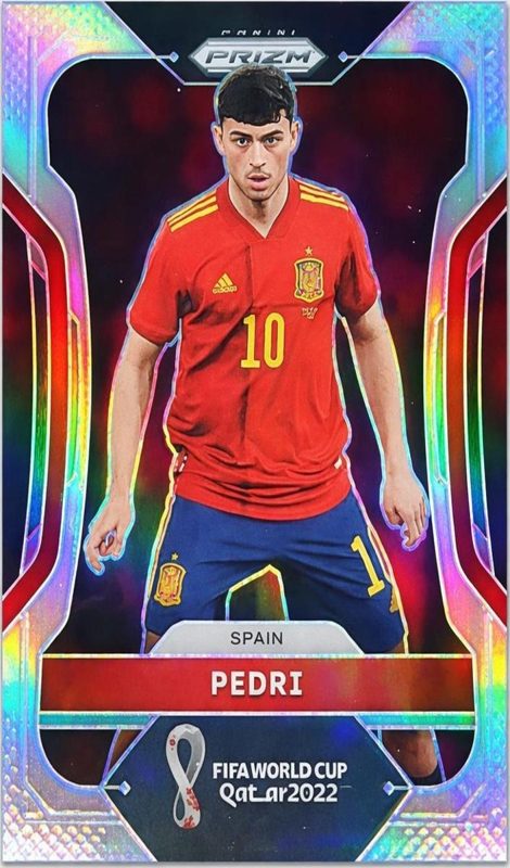 Pedri, 2022 Panini Prizm FIFA World Cup Qatar Soccer