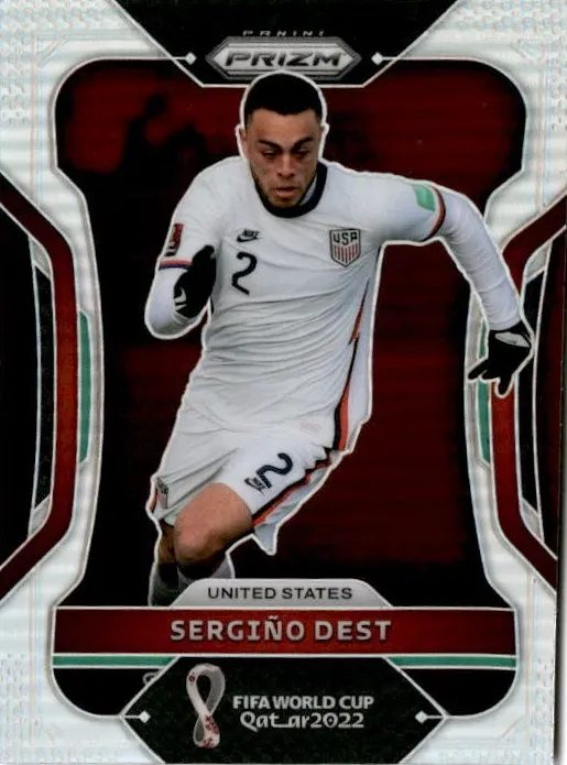 Sergino Dest, 2022 Panini Prizm FIFA World Cup Qatar Soccer