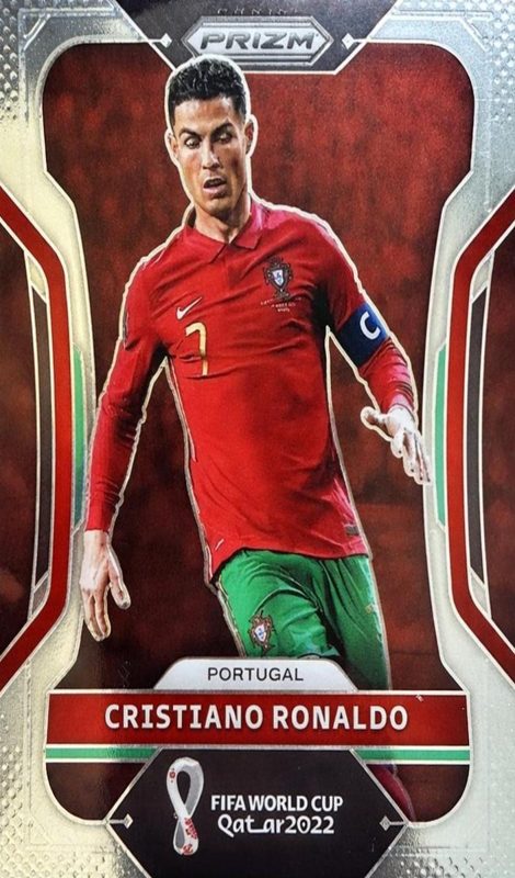 Cristiano Ronaldo, 2022 Panini Prizm FIFA World Cup Qatar Soccer