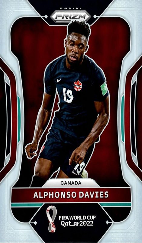 Alphonso Davies, 2022 Panini Prizm FIFA World Cup Qatar Soccer