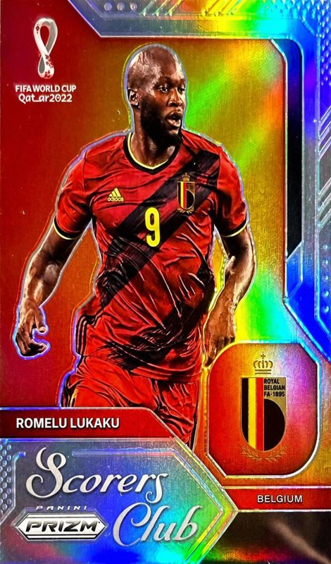 Romelu Lukaku, 2022 Panini Prizm FIFA World Cup Qatar Soccer