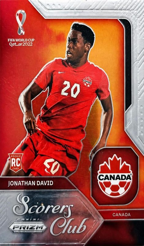 Jonathan David, 2022 Panini Prizm FIFA World Cup Qatar Soccer