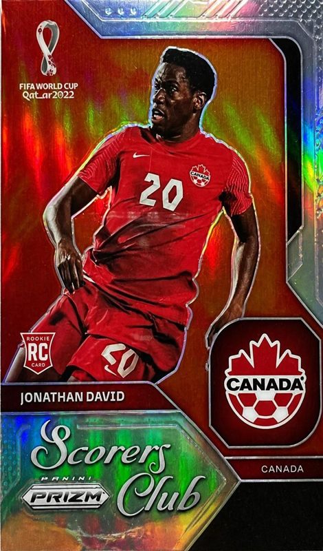 Jonathan David, 2022 Panini Prizm FIFA World Cup Qatar Soccer