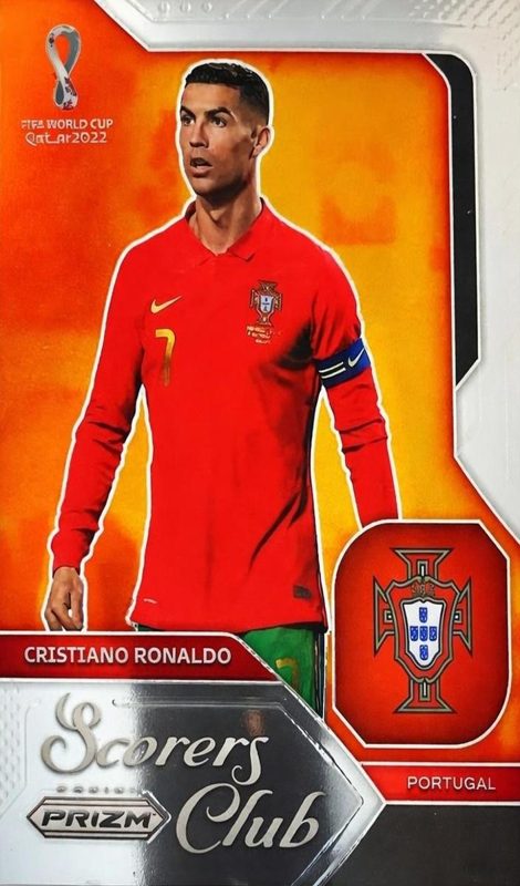 Cristiano Ronaldo, 2022 Panini Prizm FIFA World Cup Qatar Soccer