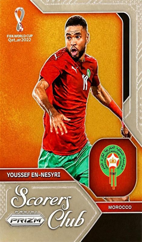 Youssef En-Nesyri, 2022 Panini Prizm FIFA World Cup Qatar Soccer