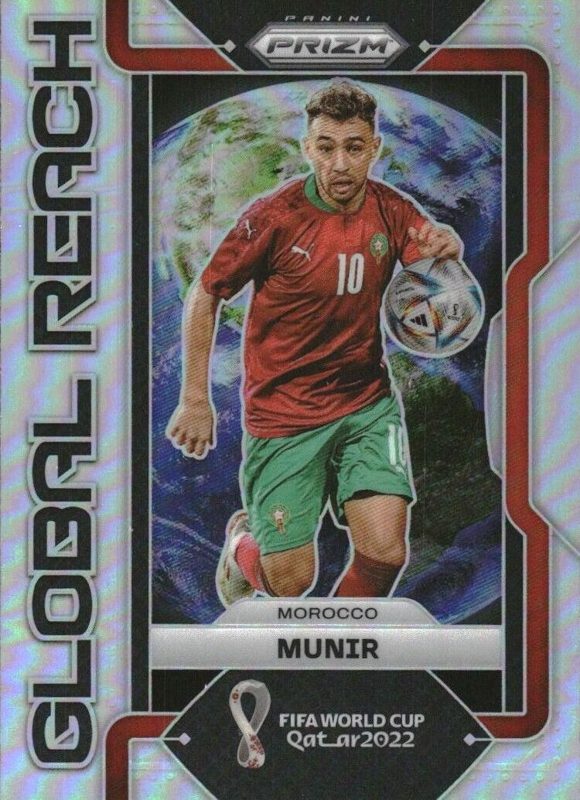 Munir, 2022 Panini Prizm FIFA World Cup Qatar Soccer