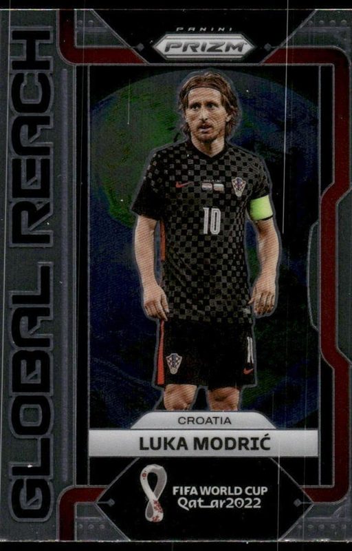 Luka Modric, 2022 Panini Prizm FIFA World Cup Qatar Soccer