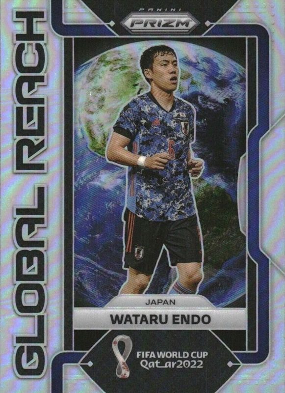 Wataru Endo, 2022 Panini Prizm FIFA World Cup Qatar Soccer