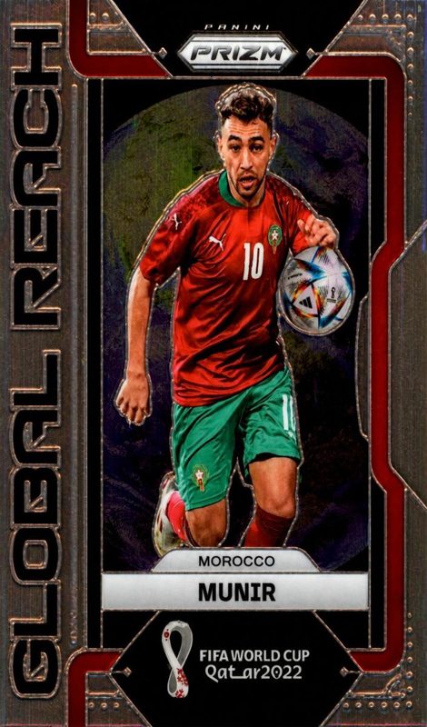 Munir, 2022 Panini Prizm FIFA World Cup Qatar Soccer