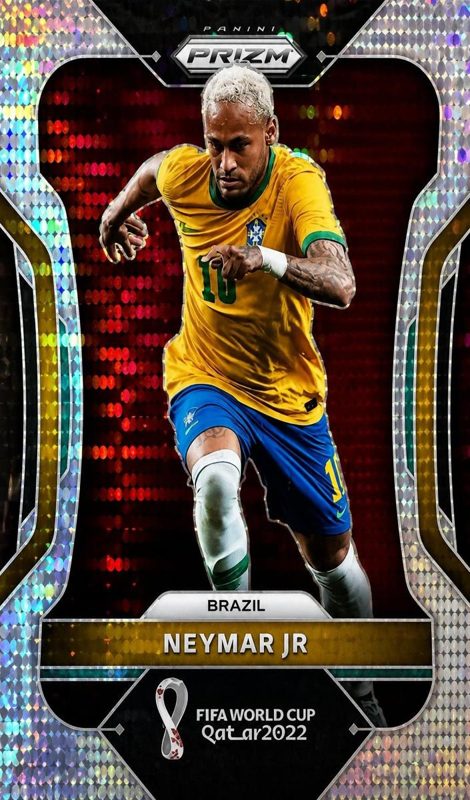 Neymar Jr, 2022 Panini Prizm FIFA World Cup Qatar Soccer