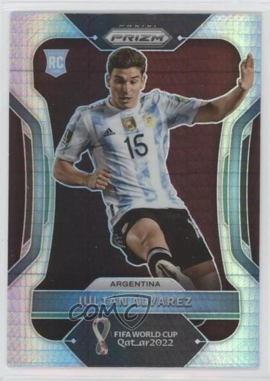 Julian Alvarez, 2022 Panini Prizm FIFA World Cup Qatar Soccer