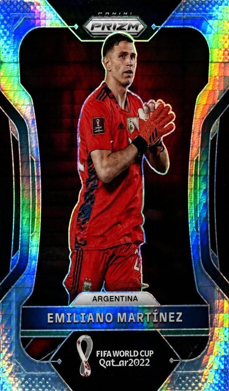 Emiliano Martinez, 2022 Panini Prizm FIFA World Cup Qatar Soccer