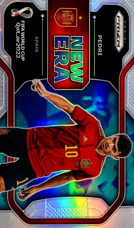 Pedri, 2022 Panini Prizm FIFA World Cup Qatar Soccer