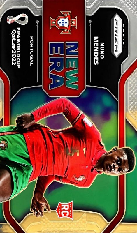 Nuno Mendes, 2022 Panini Prizm FIFA World Cup Qatar Soccer