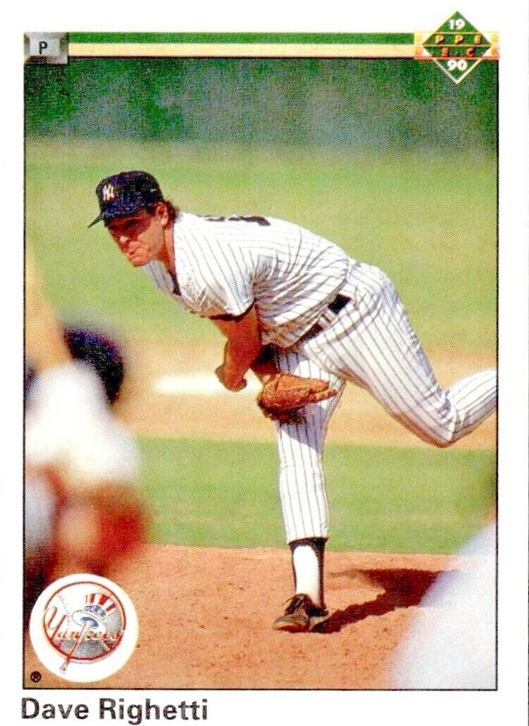 Dave Righetti, 1990 Upper Deck Baseball