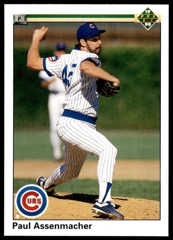 Paul Assenmacher, 1990 Upper Deck Baseball