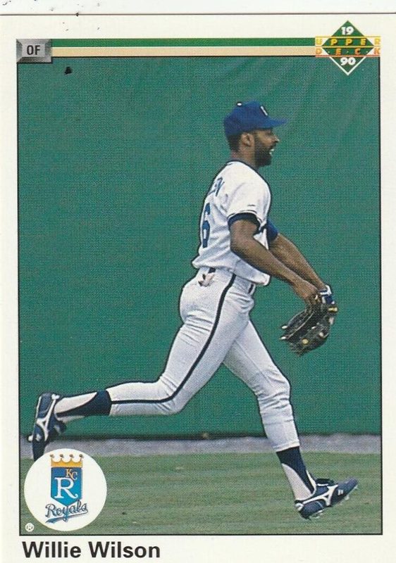 Willie Wilson, 1990 Upper Deck Baseball