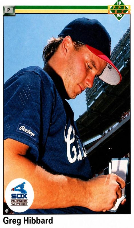 Greg Hibbard, 1990 Upper Deck Baseball