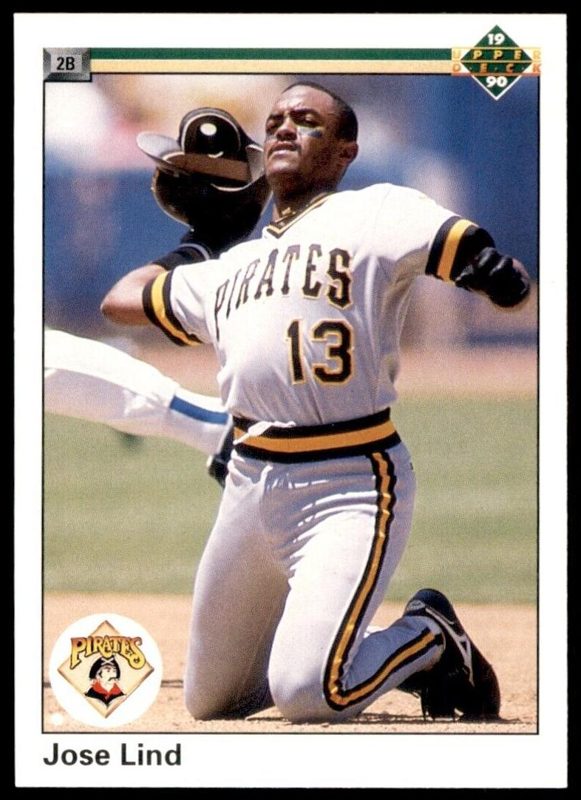 Jose Lind, 1990 Upper Deck Baseball