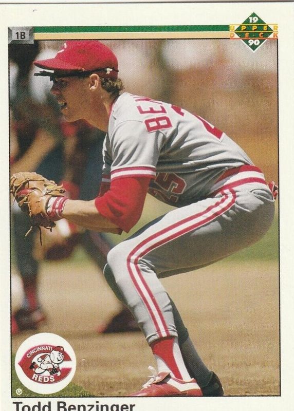 Todd Benzinger, 1990 Upper Deck Baseball