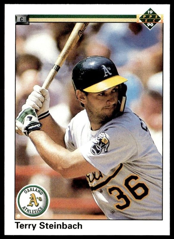 Terry Steinbach, 1990 Upper Deck Baseball