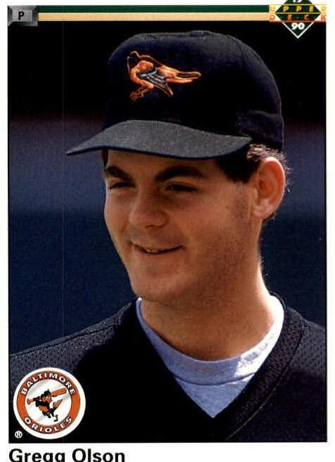 Gregg Olson, 1990 Upper Deck Baseball