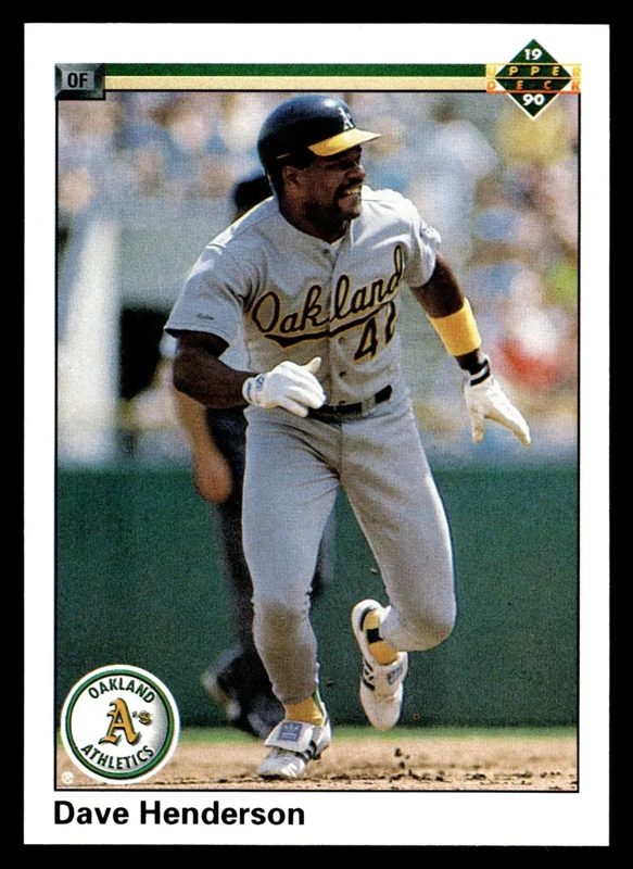 Dave Henderson, 1990 Upper Deck Baseball