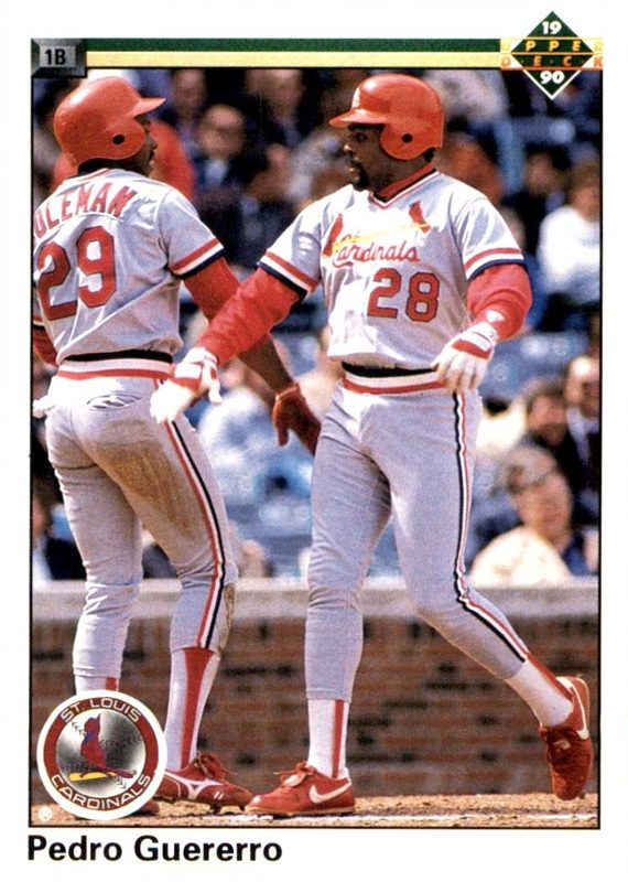 Pedro Guerrero, 1990 Upper Deck Baseball