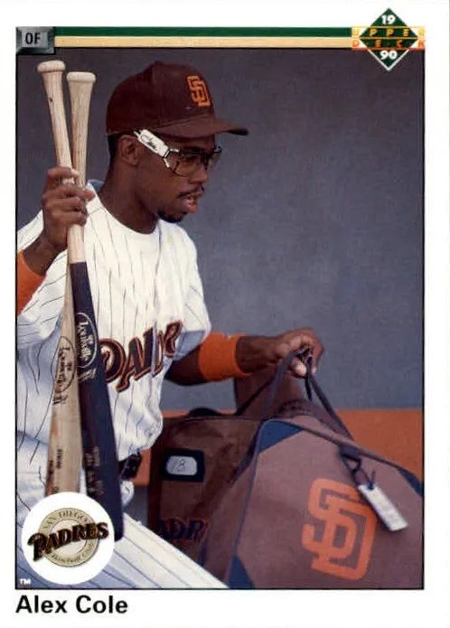 Alex Cole, 1990 Upper Deck Baseball
