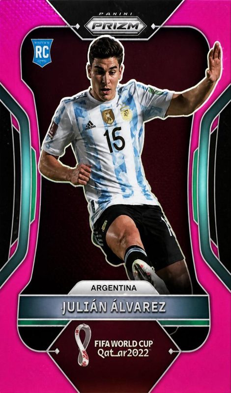 Julian Alvarez, 2022 Panini Prizm FIFA World Cup Qatar Soccer