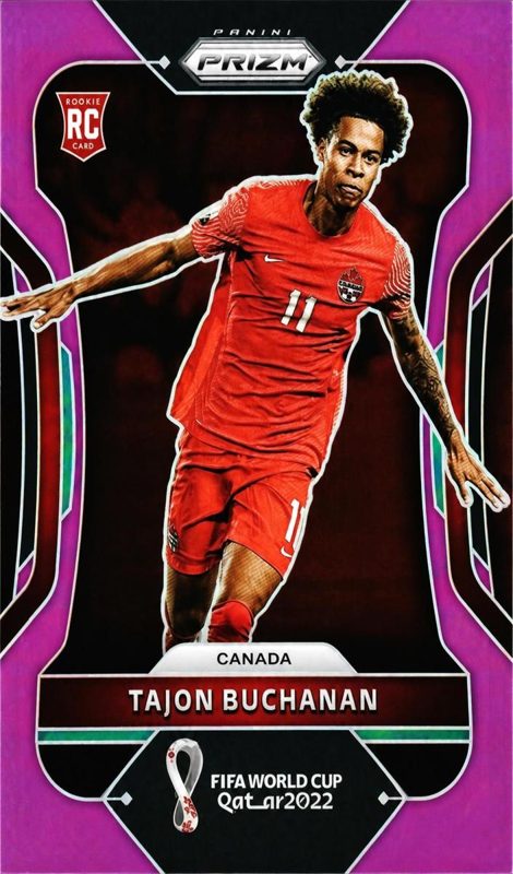 Tajon Buchanan, 2022 Panini Prizm FIFA World Cup Qatar Soccer