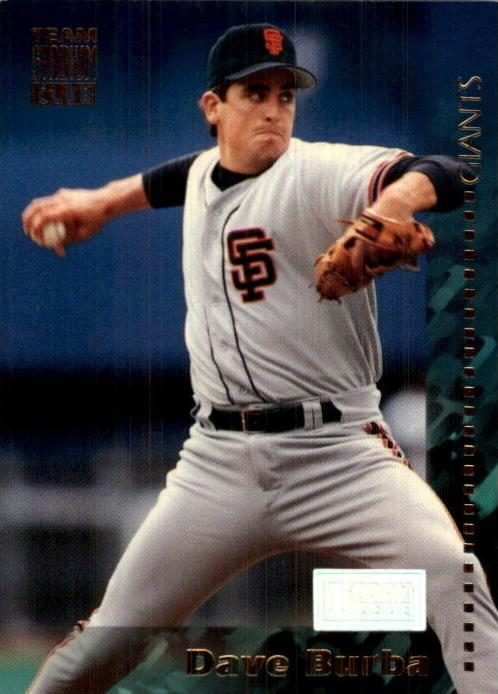 Dave Burba, 1994 Topps Stadium Club Team Baseball