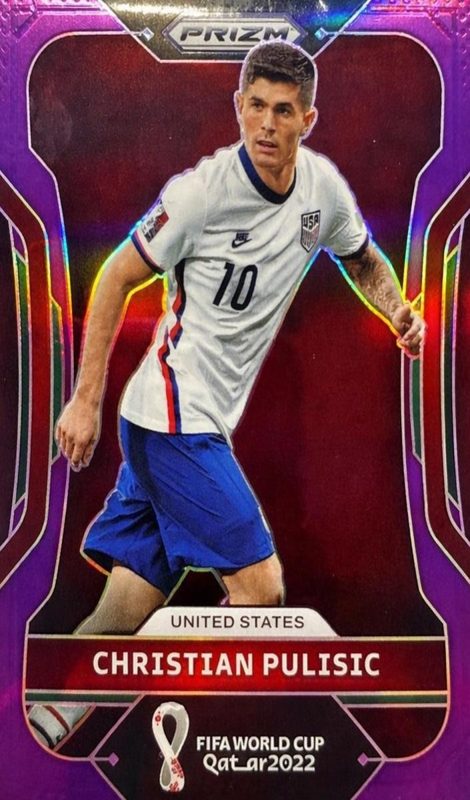 Christian Pulisic, 2022 Panini Prizm FIFA World Cup Qatar Soccer