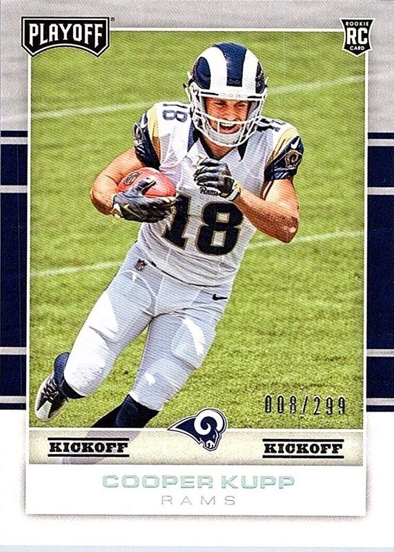 Cooper Kupp, 2017 Panini Playoff Football