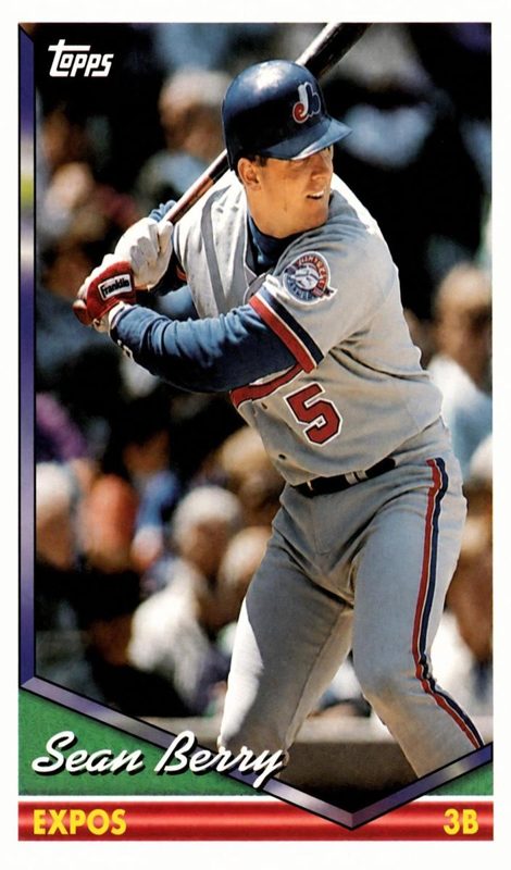 Sean Berry, 1994 Topps Baseball