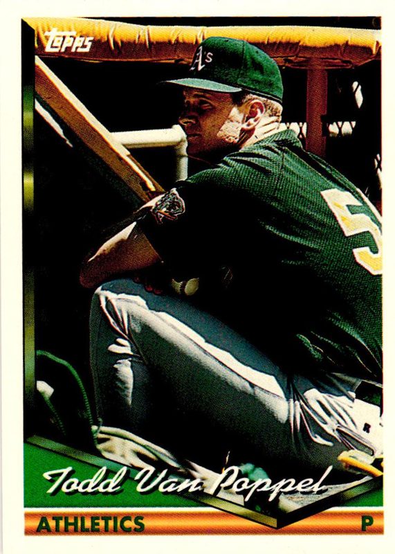 Todd Van Poppel, 1994 Topps Baseball