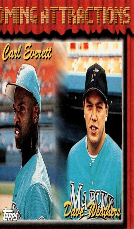 Carl Everett, 1994 Topps Baseball